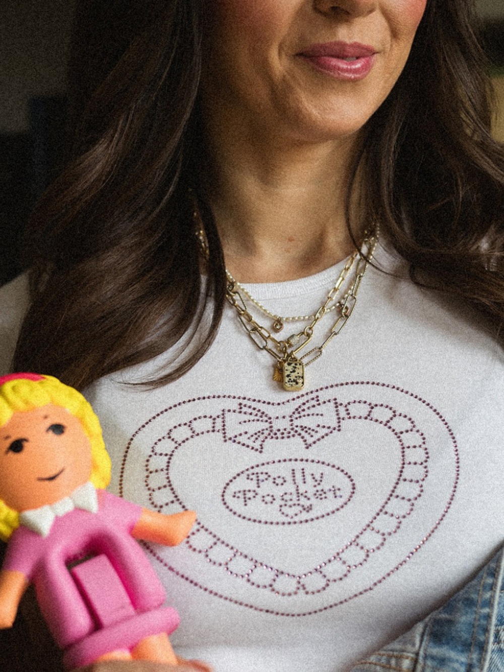 Peace Collective Polly Pocket Baby Tee